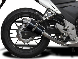 DELKEVIC Honda CB500F (13/18) Slip-on Exhaust DS70 9" Carbon