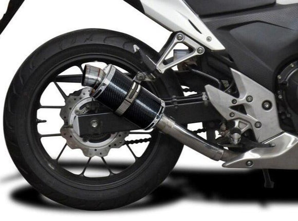 DELKEVIC Honda CB500 / CBR500R Full Exhaust System with DS70 9