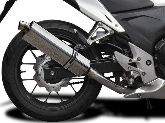 DELKEVIC Honda CB500 / CBR500R Full Exhaust System with Stubby 17