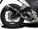 DELKEVIC Honda CB500F (13/18) Slip-on Exhaust DL10 14" Carbon