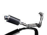 DELKEVIC Kawasaki ER-6N (09/11) Full Exhaust System with DS70 9" Carbon Silencer