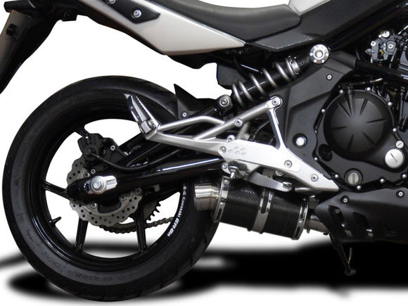DELKEVIC Kawasaki ER-6N (09/11) Full Exhaust System with DS70 9
