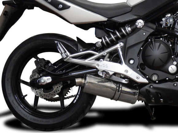 DELKEVIC Kawasaki ER-6N (09/11) Full Exhaust System with Stubby 14