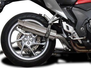 DELKEVIC Honda VFR1200F Interceptor Slip-on Exhaust SL10 14" – Accessories in the 2WheelsHero Motorcycle Aftermarket Accessories and Parts Online Shop