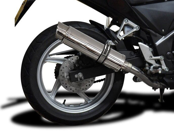 DELKEVIC Honda CBR250R Full Exhaust System with SL10 14