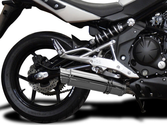 DELKEVIC Kawasaki ER-6N (09/11) Full Exhaust System with SL10 14