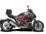 DELKEVIC Ducati Diavel 1200 Slip-on Exhaust 13.5" X-Oval Titanium