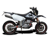 DELKEVIC Suzuki DR-Z400S / DR-Z400SM Full Exhaust System with 13" Tri-Oval Silencer