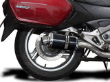DELKEVIC Honda NT700V Deauville (06/14) Slip-on Exhaust DS70 9" Carbon