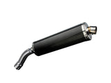 DELKEVIC BMW F800R (09/16) Slip-on Exhaust Stubby 18" Carbon