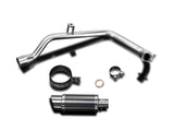 DELKEVIC Honda CB125F (15/18) Full Exhaust System with Mini 8" Carbon Silencer