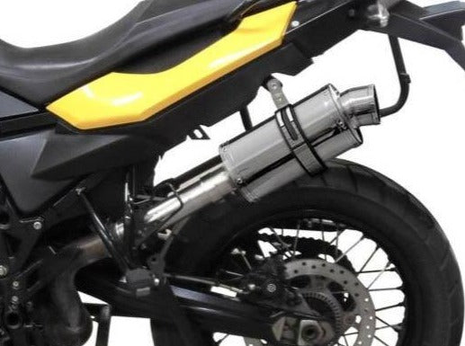DELKEVIC BMW F650GS / F700GS / F800GS Slip-on Exhaust SS70 9