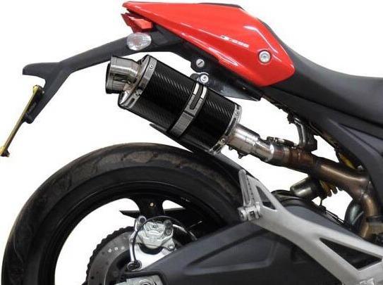 DELKEVIC Ducati Monster 696 Slip-on Exhaust DS70 9