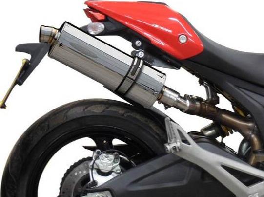 DELKEVIC Ducati Monster 696 Slip-on Exhaust Stubby 14