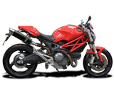 DELKEVIC Ducati Monster 696 Slip-on Exhaust DL10 14" Carbon