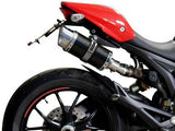 DELKEVIC Ducati Monster 796 Slip-on Exhaust Mini 8" Carbon