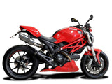 DELKEVIC Ducati Monster 796 Slip-on Exhaust Mini 8"