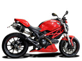 DELKEVIC Ducati Monster 796 Slip-on Exhaust DS70 9" Carbon
