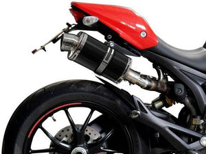DELKEVIC Ducati Monster 796 Slip-on Exhaust DS70 9" Carbon