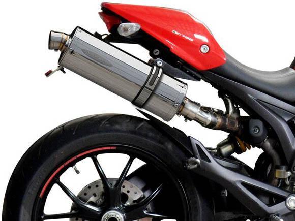 DELKEVIC Ducati Monster 796 Slip-on Exhaust Stubby 14
