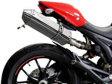 DELKEVIC Ducati Monster 796 Slip-on Exhaust 13" Tri-Oval