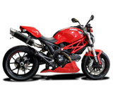 DELKEVIC Ducati Monster 796 Slip-on Exhaust DL10 14" Carbon