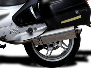DELKEVIC BMW R1150RT Slip-on Exhaust Stubby 17" Tri-Oval