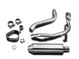 DELKEVIC Suzuki DR650 S/SE (96/19) Full Exhaust System with 13" Tri-Oval Silencer – Accessories in the 2WheelsHero Motorcycle Aftermarket Accessories and Parts Online Shop