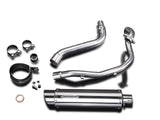 DELKEVIC Suzuki DR650 S/SE (96/19) Full Exhaust System with SL10 14" Silencer – Accessories in the 2WheelsHero Motorcycle Aftermarket Accessories and Parts Online Shop