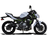 DELKEVIC Kawasaki Z650 Full Exhaust System with Mini 8" Carbon Silencer