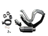 DELKEVIC Kawasaki Z650 Full Exhaust System with Mini 8" Carbon Silencer – Accessories in the 2WheelsHero Motorcycle Aftermarket Accessories and Parts Online Shop