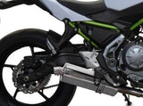 DELKEVIC Kawasaki Z650 Full Exhaust System with Stubby 14" Silencer