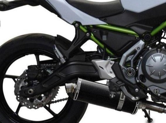 DELKEVIC Kawasaki Z650 Full Exhaust System with Stubby 14