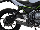 DELKEVIC Kawasaki Z650 Full Exhaust System with 13" Tri-Oval Silencer