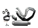 DELKEVIC Kawasaki Z650 Full Exhaust System with 13" Tri-Oval Silencer
