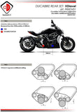 PRXDV01 - DUCABIKE Ducati XDiavel Adjustable Rearset