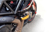 PTDV01 - DUCABIKE Ducati Diavel 1200 (10/18) Frame Crash Protection Siders