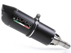 GPR Kawasaki KLX250 / D-Tracker Full Exhaust System "Furore Nero" (EU homologated)