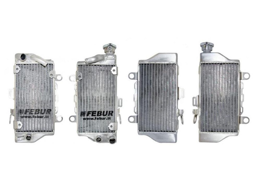 FEBUR Honda CRF1000L Africa Twin Racing Water Radiators (Pair ...