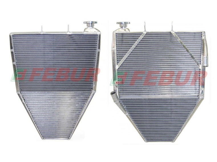 FEBUR Kawasaki ZX-10R (08/10) Complete Racing Water Radiator – 2Wheels Hero