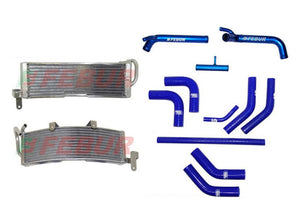 FEBUR Ducati Superbike 848/1098/1198 (07/13) Additional Racing Water Radiator (With silicon hoses)