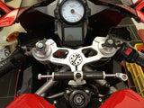 RF1901X - DUCABIKE Ducati Monster / Multistrada Carbon Fork Spring Preload Adjusters (19 mm)