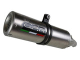 GPR Aprilia Tuono V4 1100 (15/16) Slip-on Exhaust "M3 Titanium Natural" – Accessories in the 2WheelsHero Motorcycle Aftermarket Accessories and Parts Online Shop