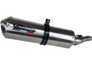 GPR Kawasaki Z750/R (07/14) Slip-on Exhaust "Satinox" (EU homologated)