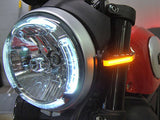 NEW RAGE CYCLES Ducati Scrambler 800 (2015+) LED Front Turn Signals