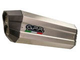 GPR Honda CRF1000L Africa Twin Adventure Sports (18/19) Slip-on Exhaust "Sonic Titanium" (EU homologated)