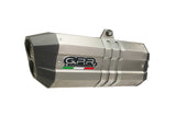 GPR BMW F800GS Slip-on Exhaust "Sonic Titanium" (EU homologated)