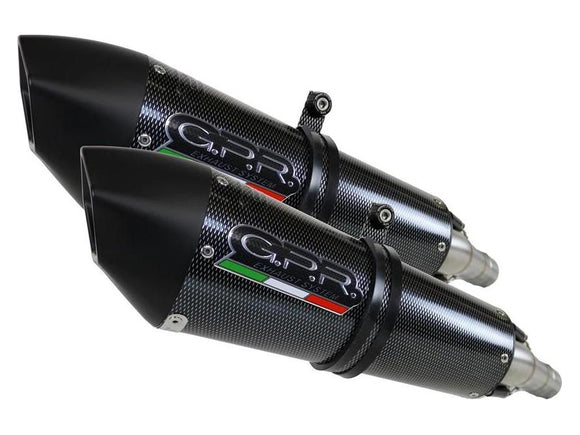 GPR Ducati Monster 696 Dual Slip-on Exhaust 