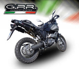 GPR Yamaha XT660Z Ténéré Dual Slip-on Exhaust "Furore Nero" (EU homologated) – Accessories in the 2WheelsHero Motorcycle Aftermarket Accessories and Parts Online Shop