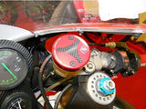 TLS01 - DUCABIKE Ducati Front Fluid Tanks caps